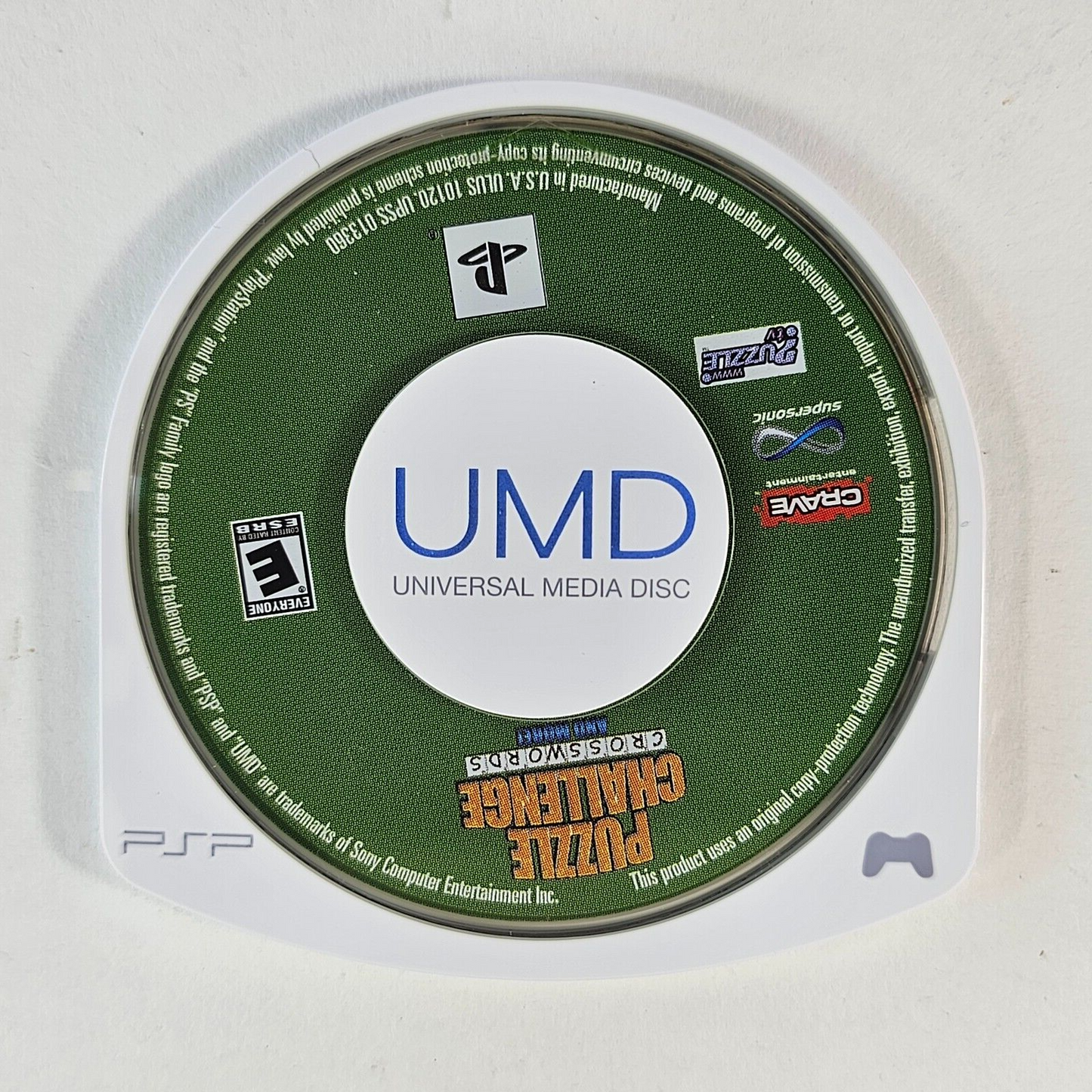 Puzzle Challenge: Crosswords and More (Sony PSP, 2006) Game Case Manual - Tested