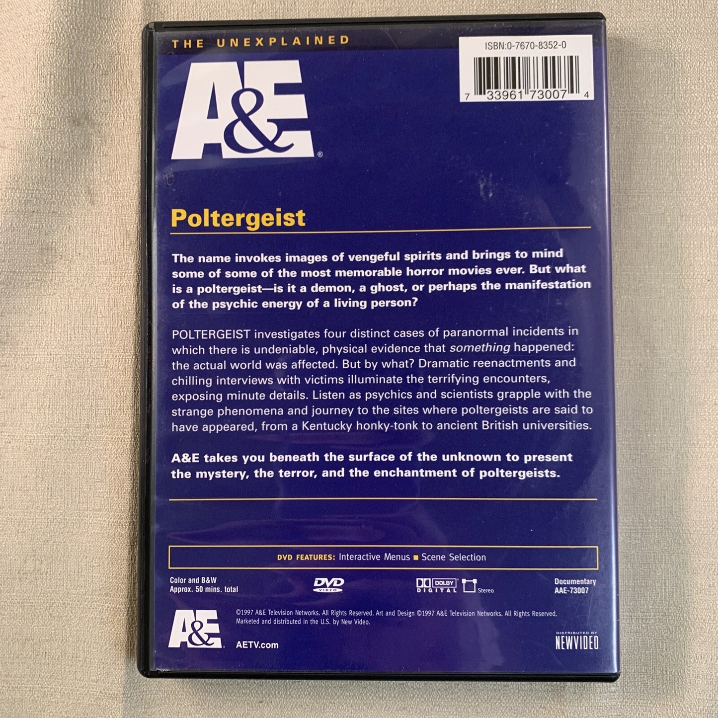 Unexplained: Poltergeists (DVD, 2005)