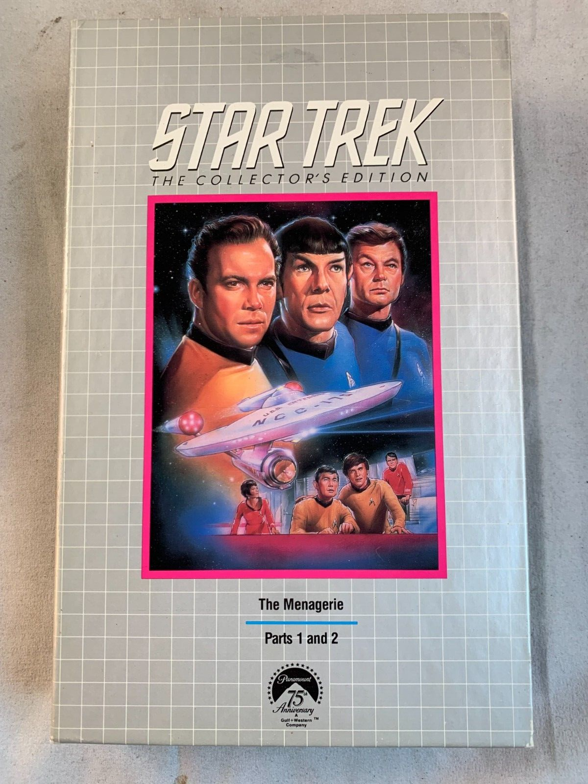 Star Trek The Collector's Edition VHS Lot of 4