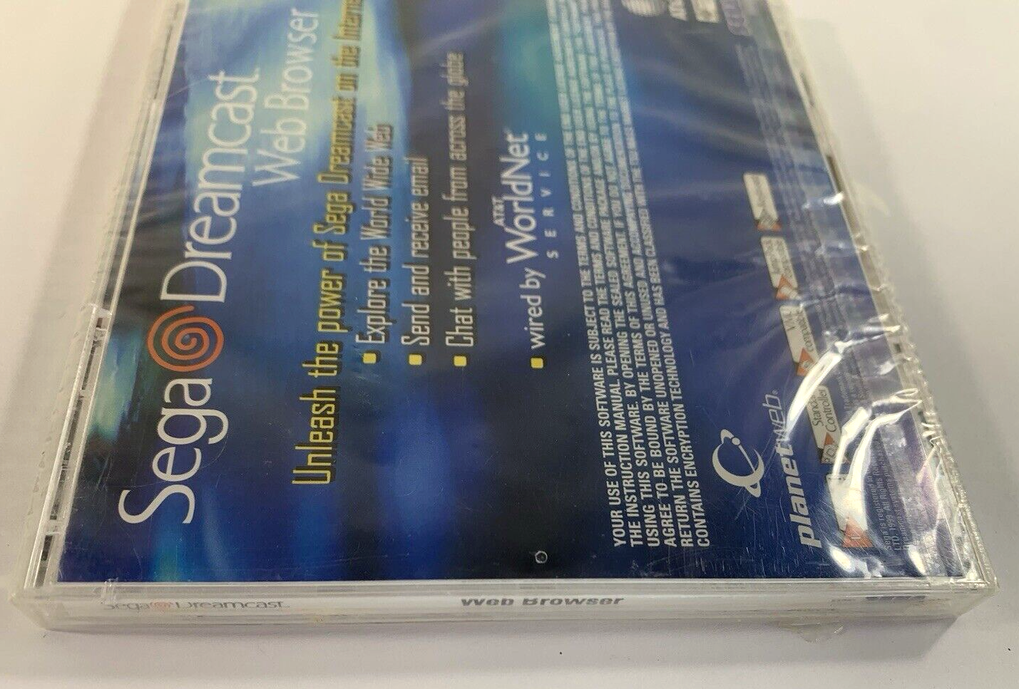 SEGA Dreamcast Web Browser (Sega Dreamcast, 1999) New, Sealed - Read