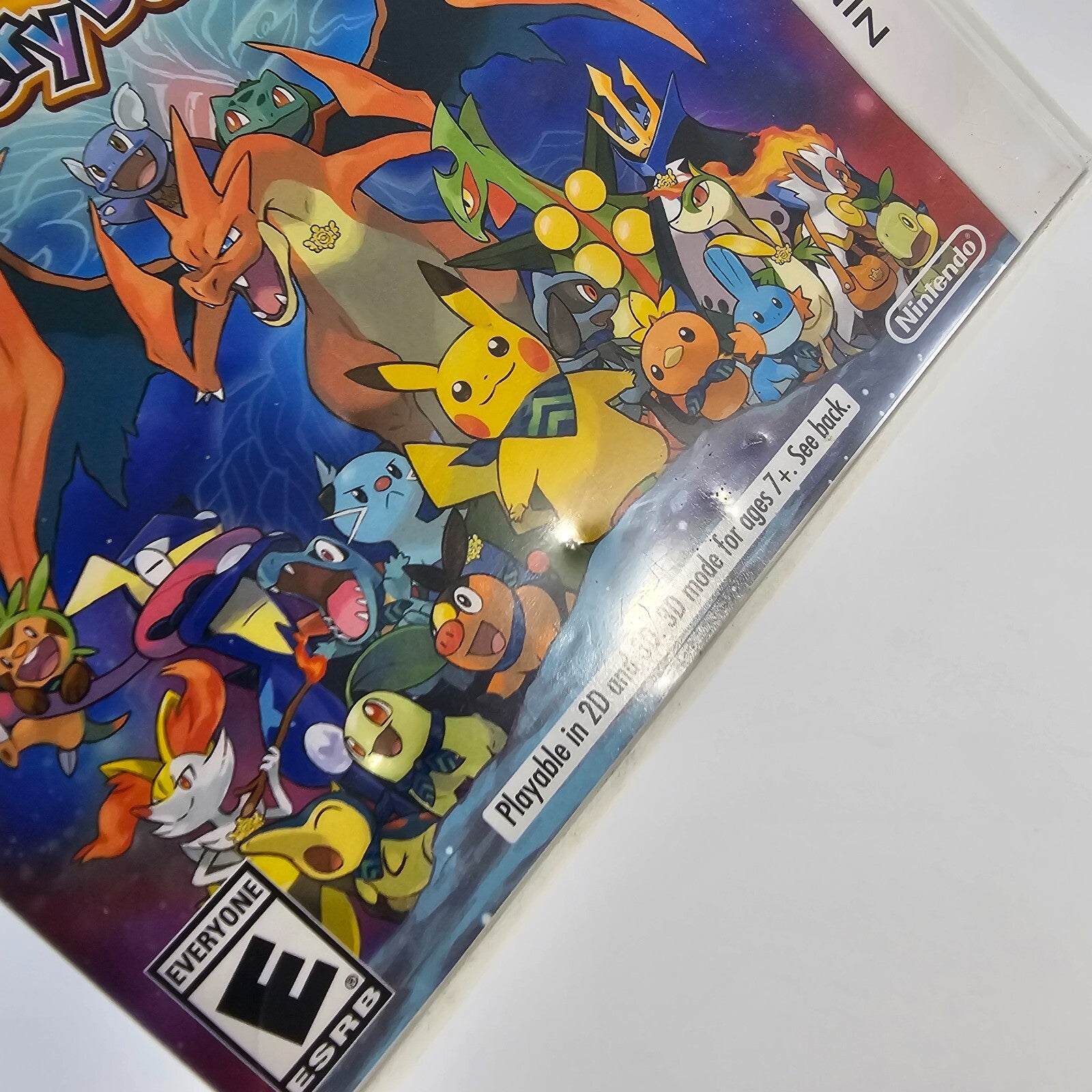 Pokémon Super Mystery Dungeon (Nintendo 3DS, 2015) Case & Manual - No Game