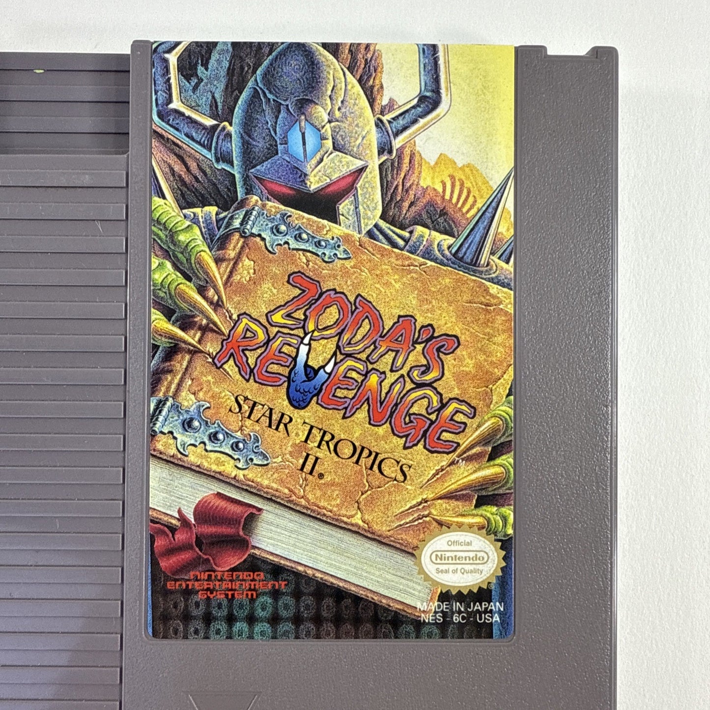 Zoda's Revenge: Star Tropics II (Nintendo Entertainment System, 1994) Game Cart