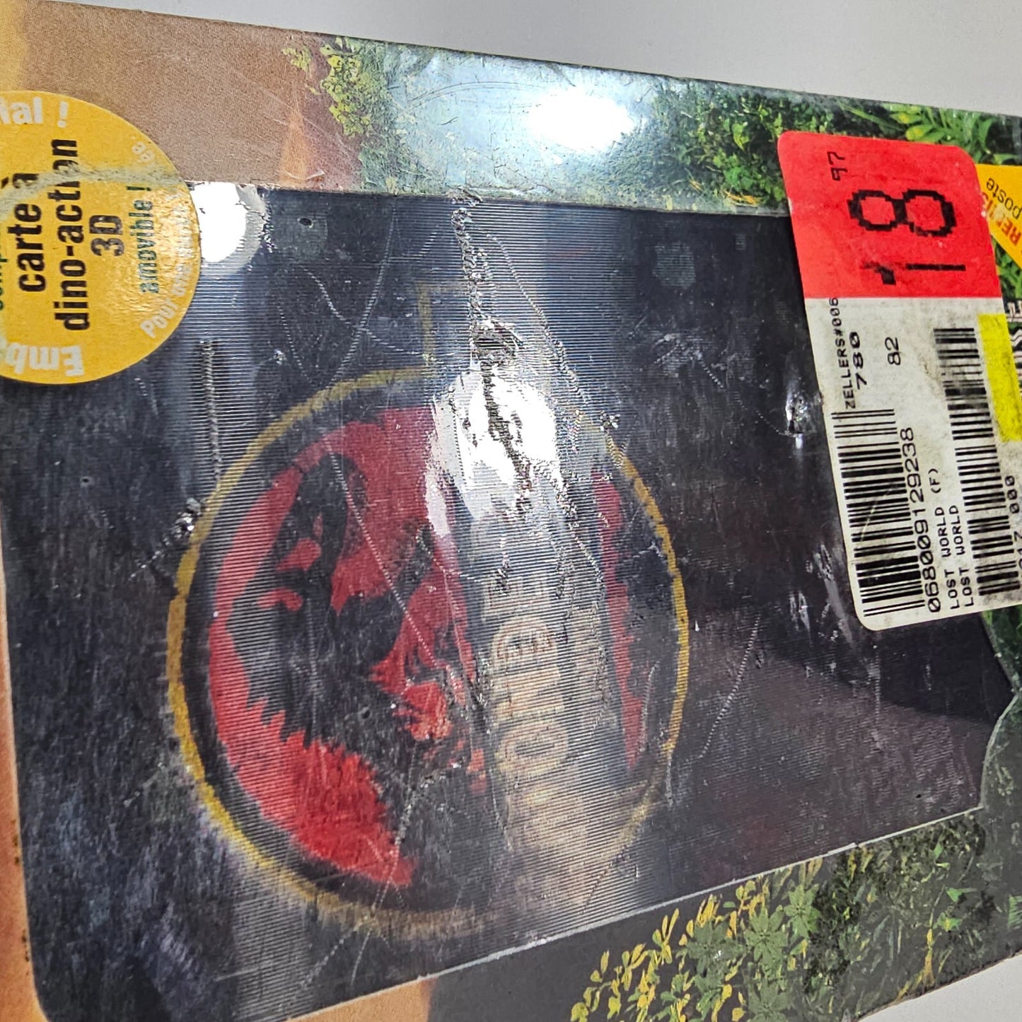Le Monde Perdu: Jurassic Park (VHS, 1997) Lenticular Cover - New, Sealed