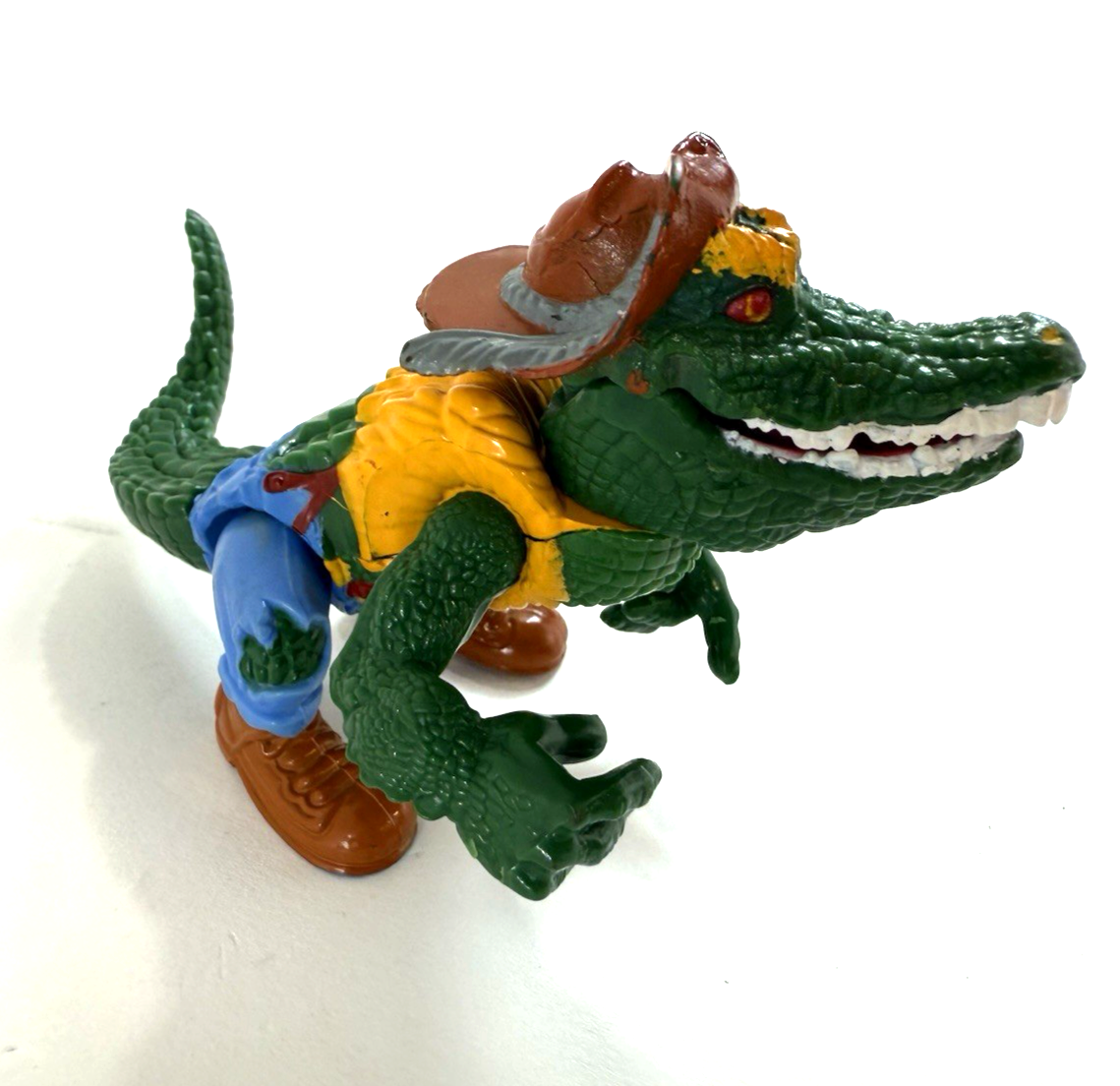 Playmates Toys 1989 Teenage Mutant Ninja Turtles 4.5" Leatherhead Action Figure