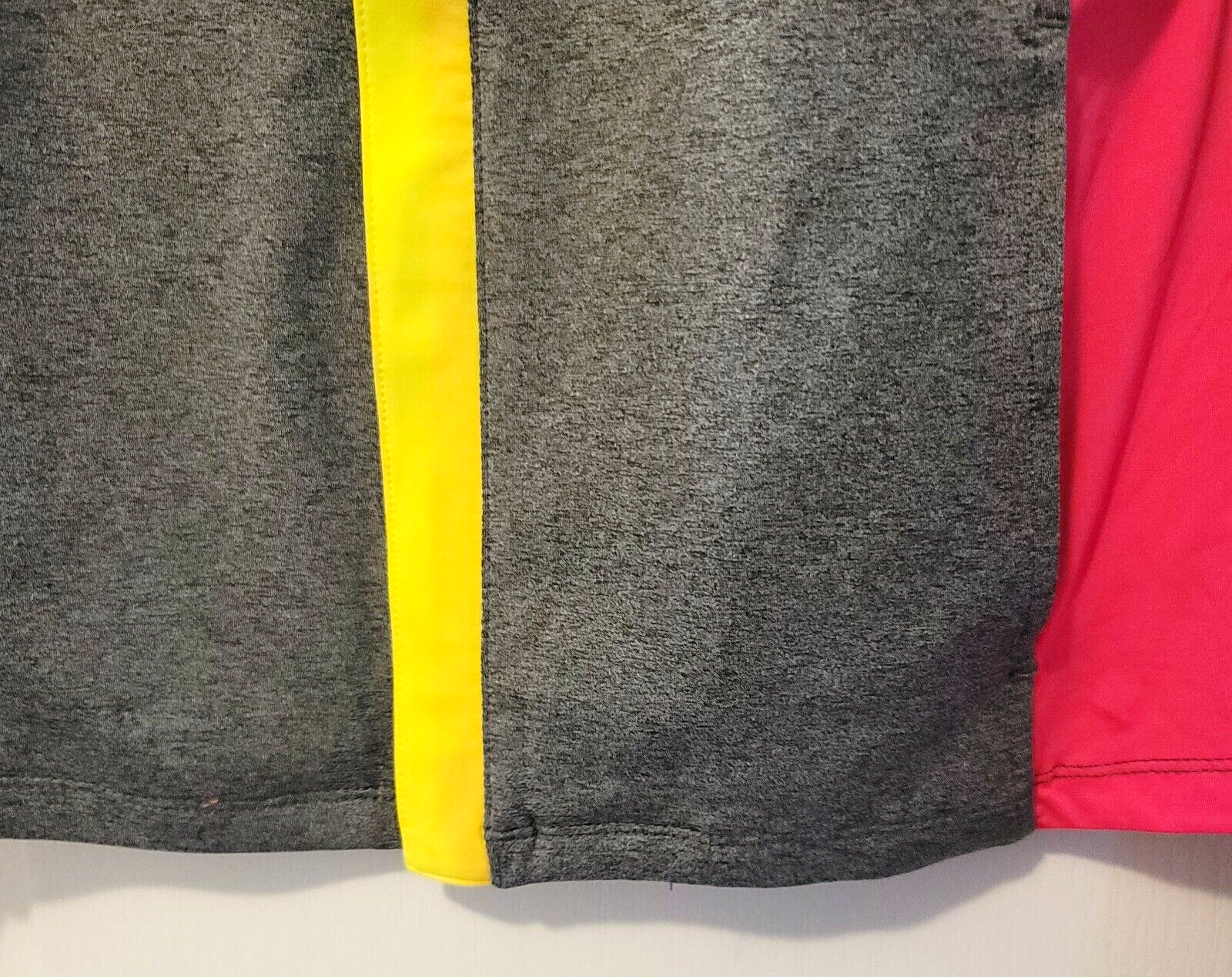 Fila Women's Medium Lightweight Pink/Yellow/Gray Athletic Running Jacket