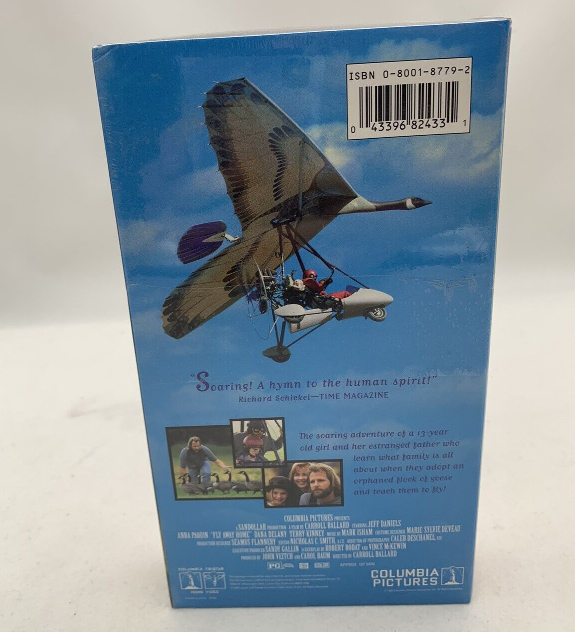 Fly Away Home (VHS, 1997) New, Factory Sealed - Jeff Daniels, Anna Paquin