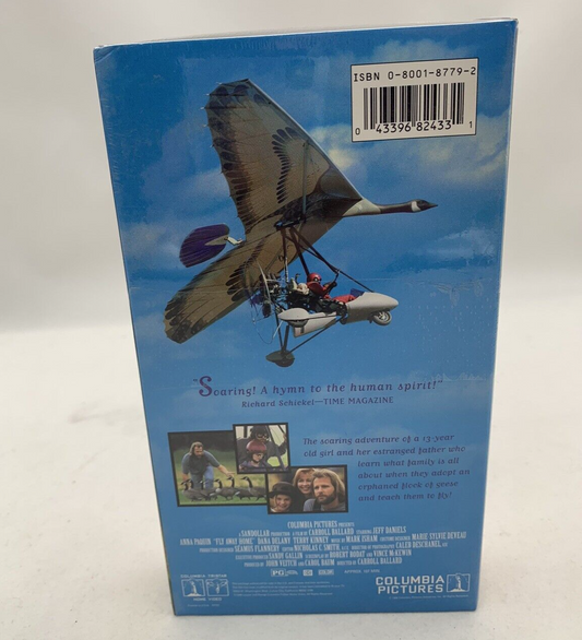 Fly Away Home (VHS, 1997) New, Factory Sealed - Jeff Daniels, Anna Paquin