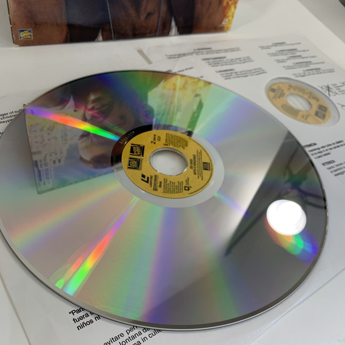 Die Hard (Widescreen Laserdisc Bundle) Die Hard 2/Die Hard 3 -  Tested