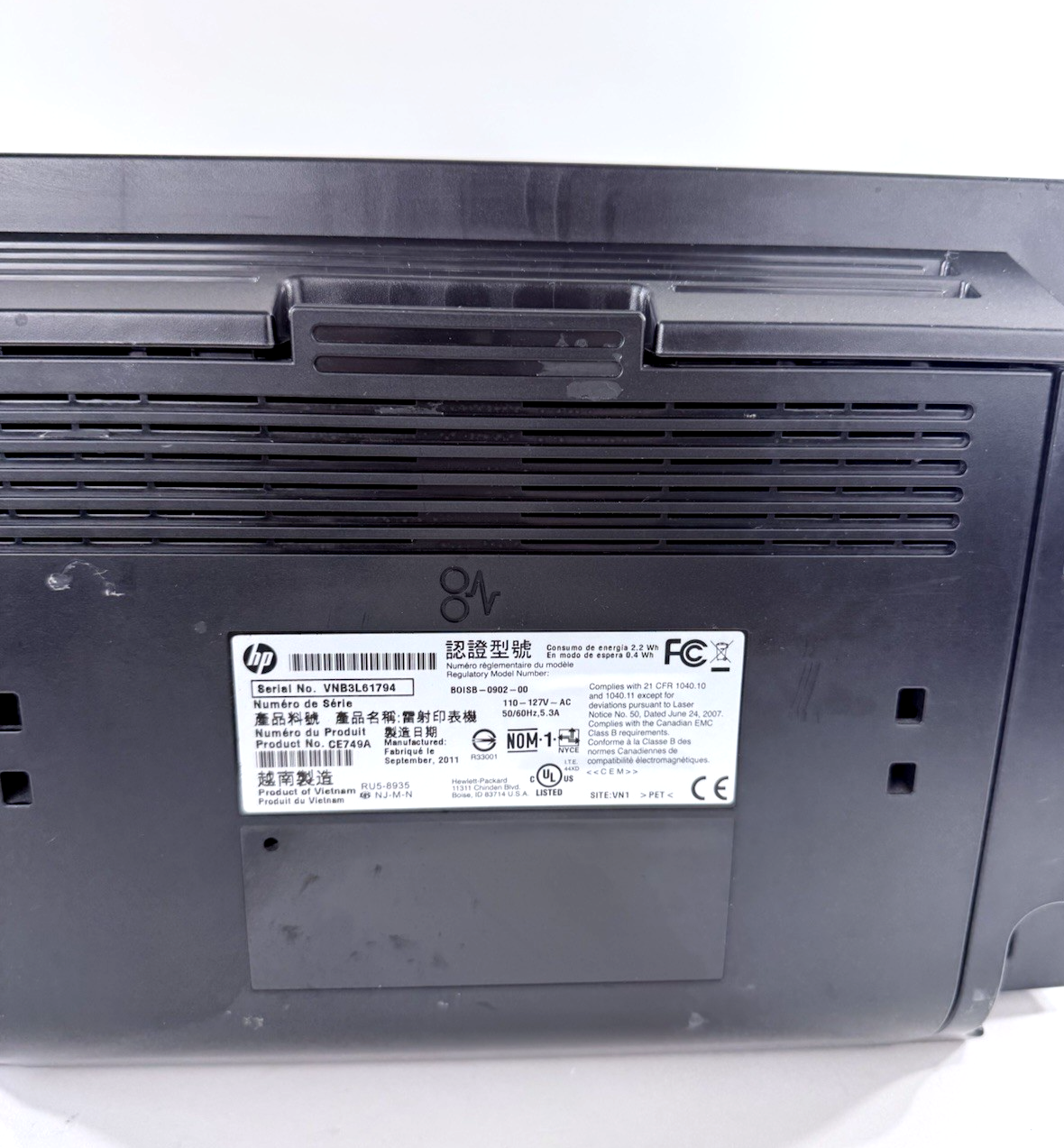 HP LaserJet Pro P1606dn Workgroup Laser Printer - Tested and Working