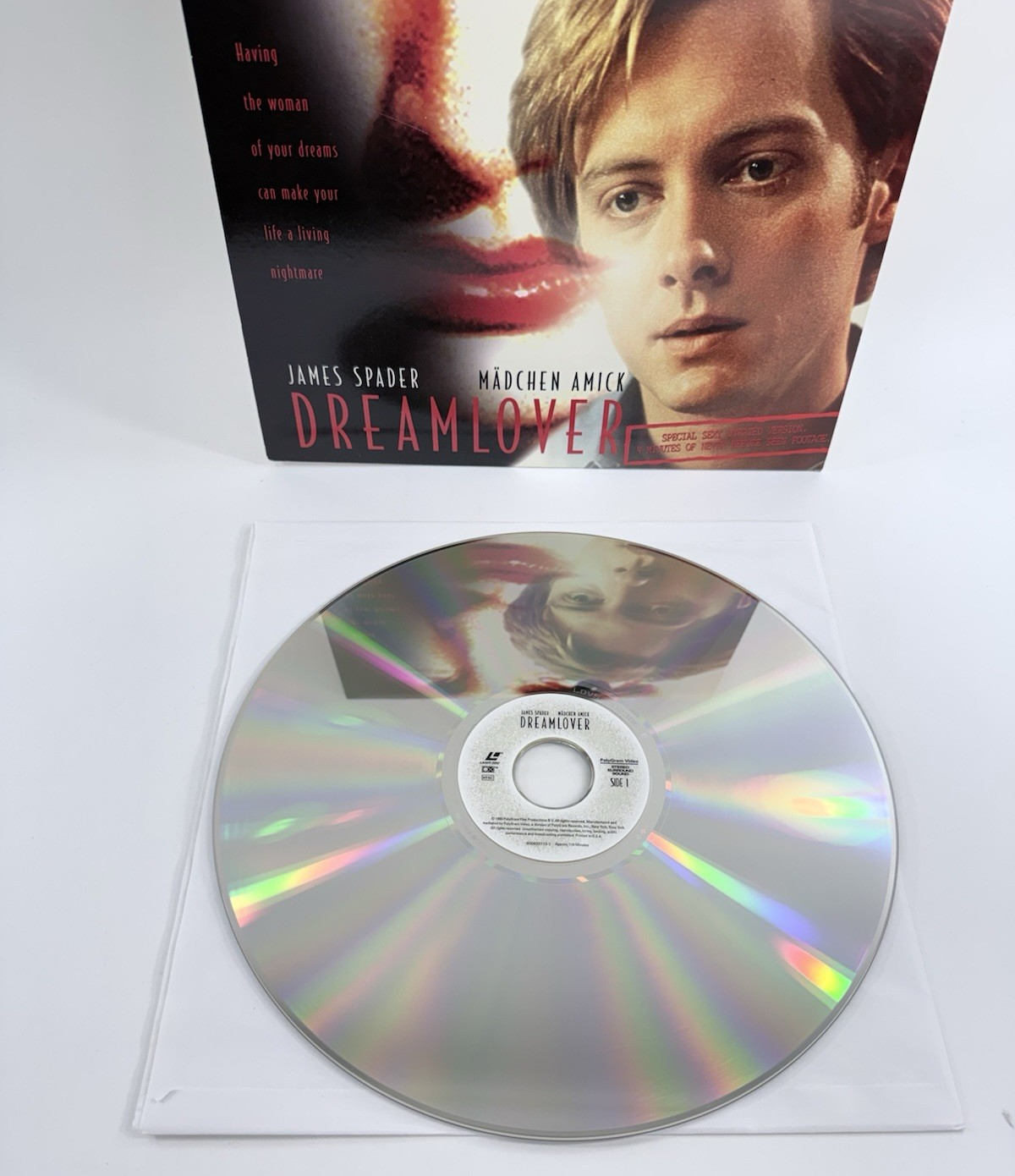 Dream Lover (Laserdisc, 1994, Extended Play) James Spader Madchen Amick - Tested