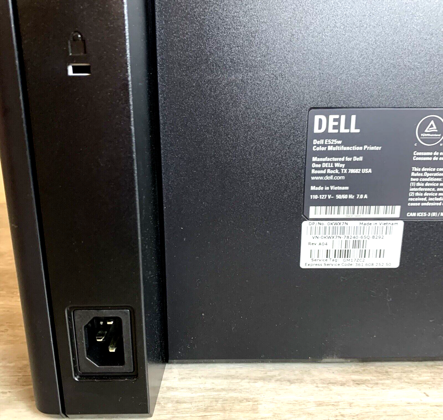 Dell E525W Wireless All-in-One Laser Printer - Tested - Local Pick Up Only