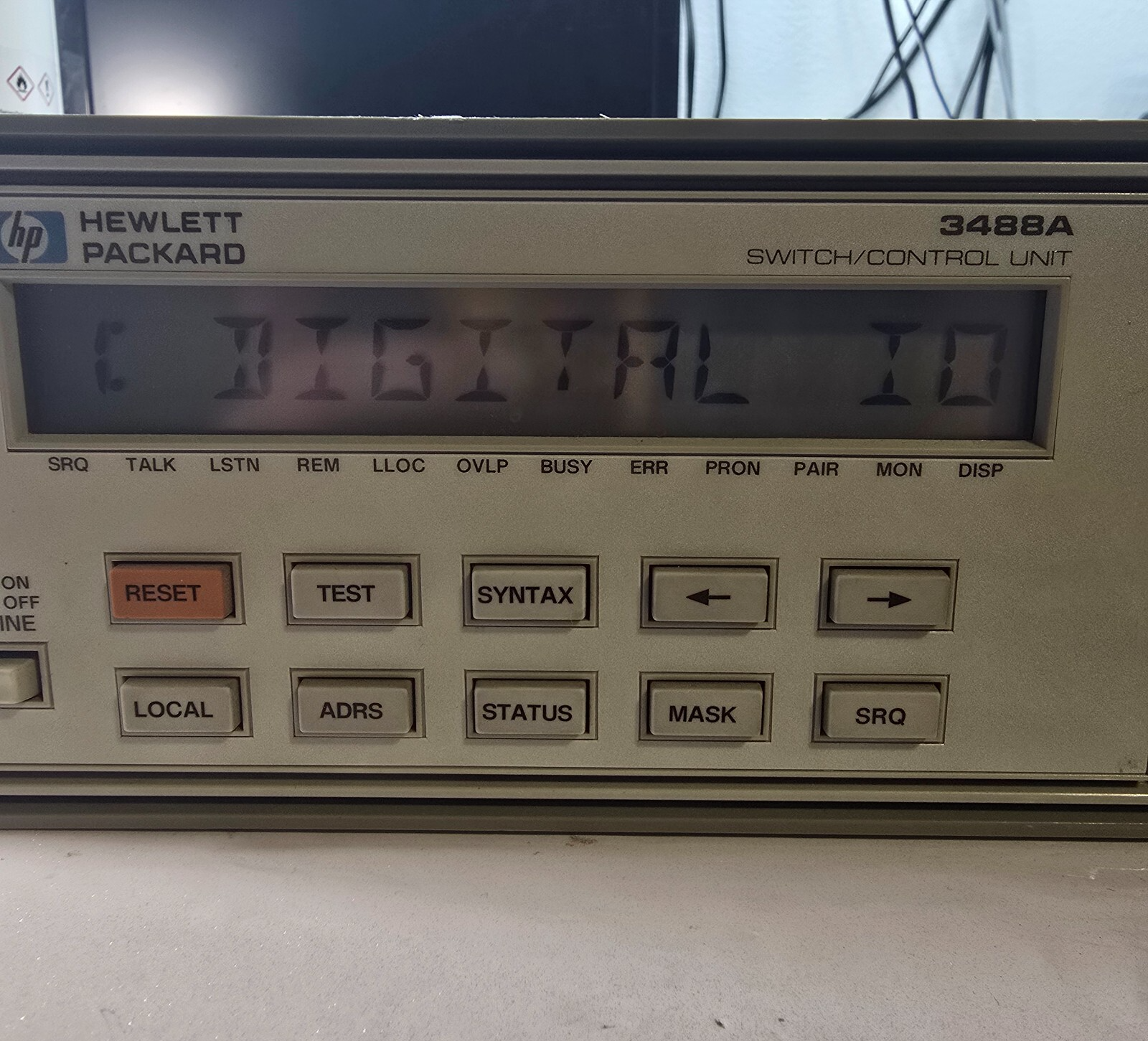 HP Agilent 44474A Digital Input/Output Switch Module - Tested and Working (1176)