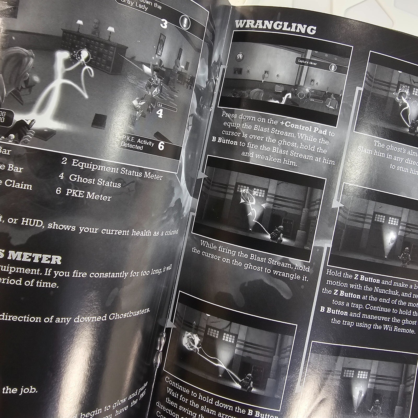 Ghostbusters: The Video Game (Nintendo Wii, 2009) Game Case Manual - Tested