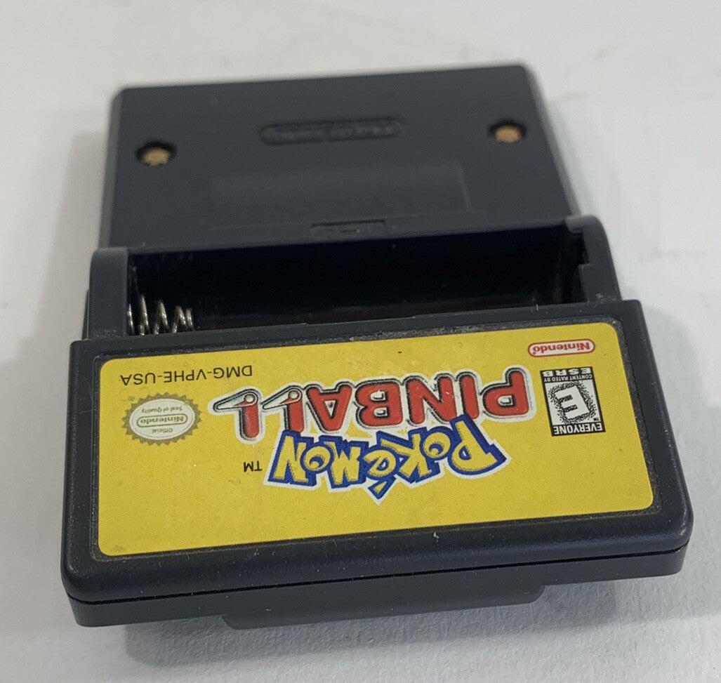 Pokémon Pinball (Gameboy Color, 1999) No Battery Cover - Tested