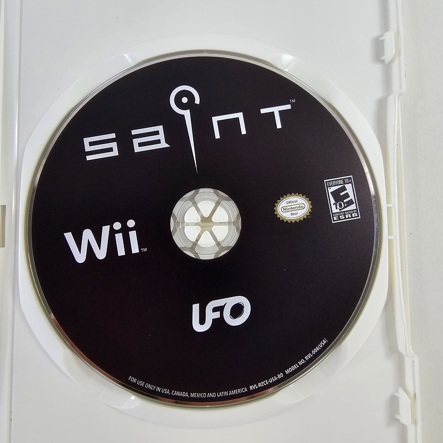Saint (Nintendo Wii, 2009) Game Case Manual - Tested and Working