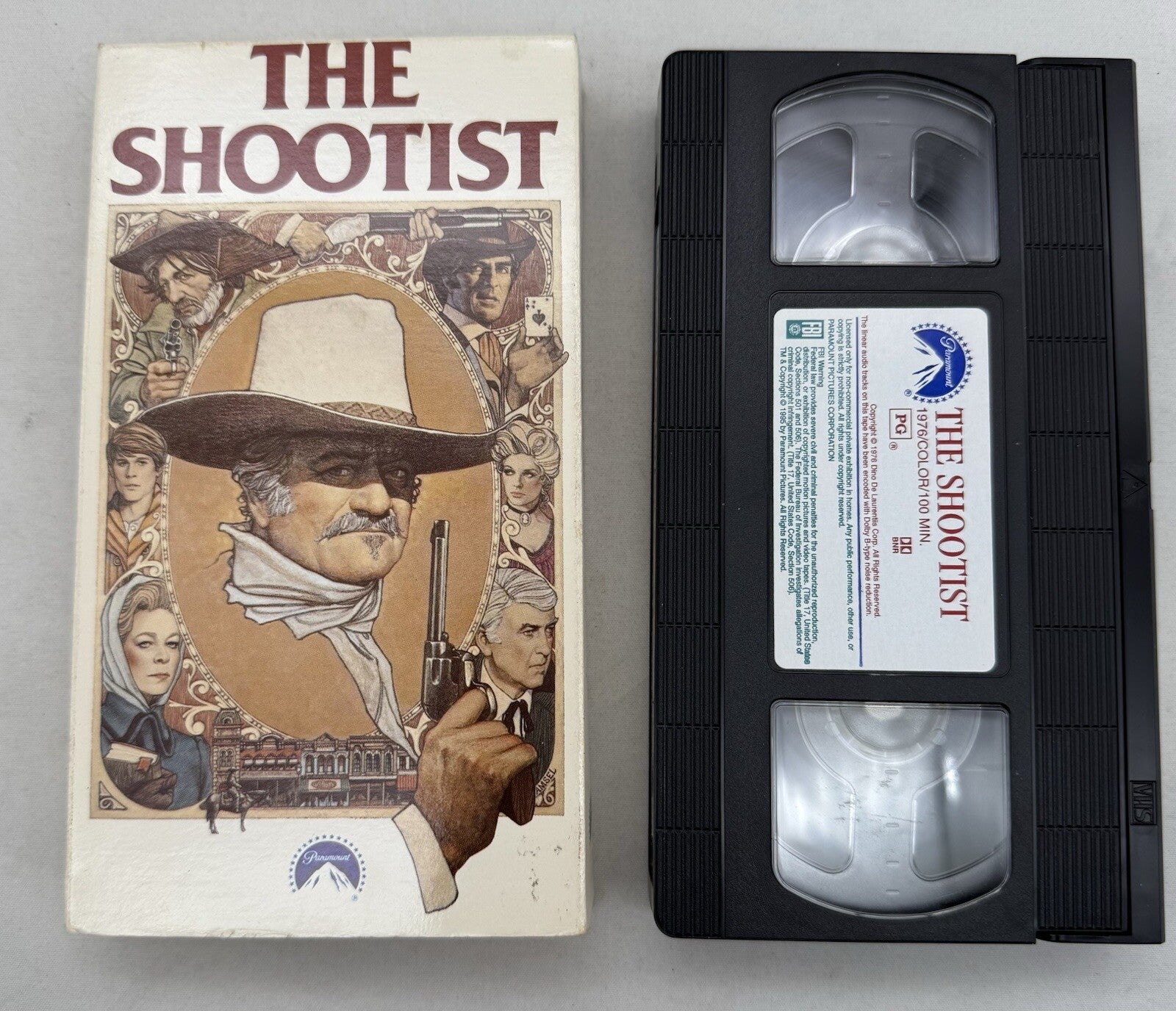 North to Alaska (VHS, 1989) The Shootist (1988) John Wayne Bundle - Tested