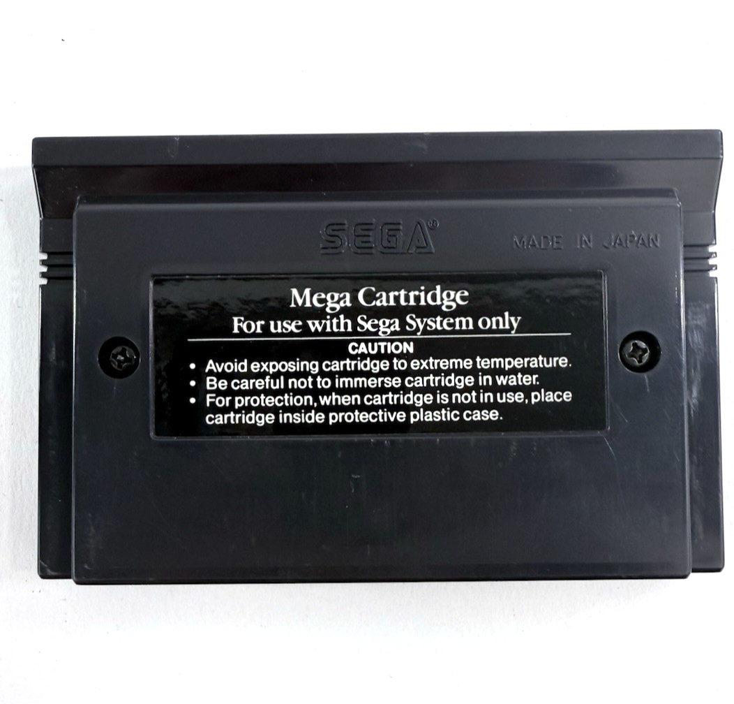 Alex Kidd in High-Tech World (Sega Master System, 1989) Game and Case - Tested