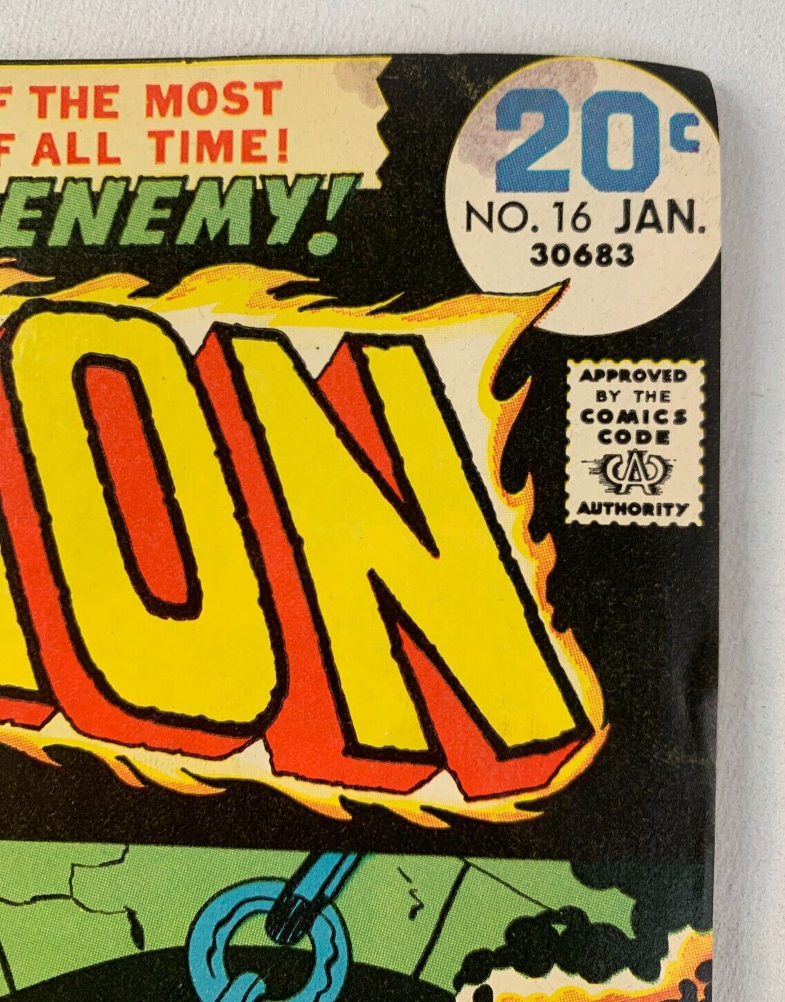 The Demon #16 (Jan 1974, DC Comics) Mid Grade Horror Comic