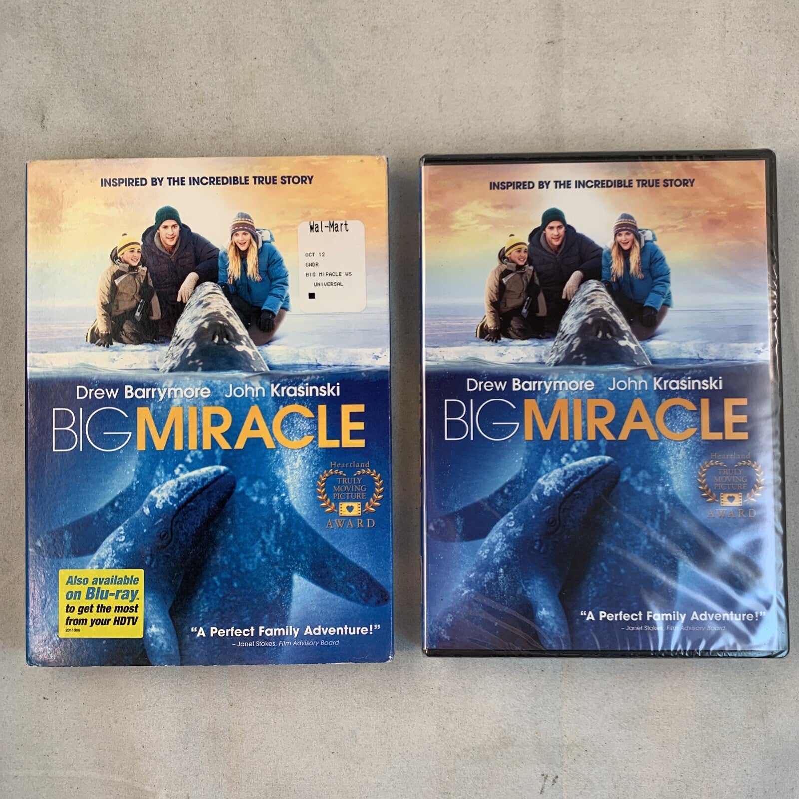 Big Miracle (DVD, 2012) NEW with Sleeve