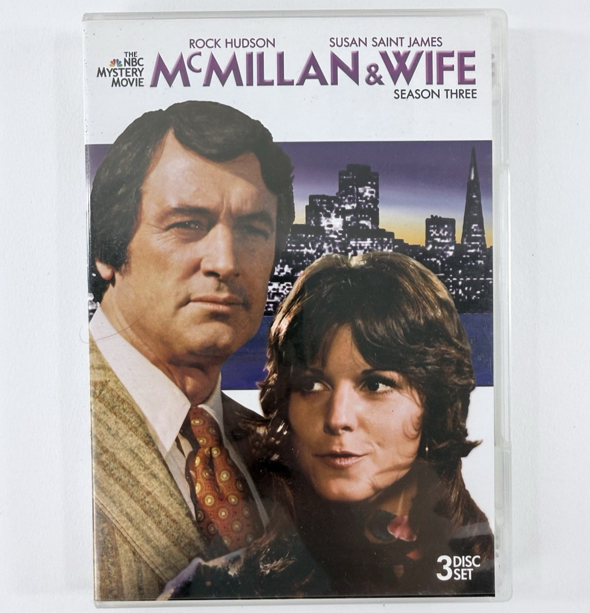 McMillan & Wife: Seasons 1-3 (DVD Box Set, 2013) Rock Hudson -Tested and Working