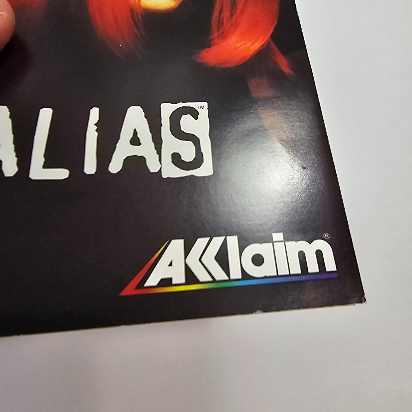 Alias (Sony PlayStation 2, 2004) Game Case Manual Registration - Tested