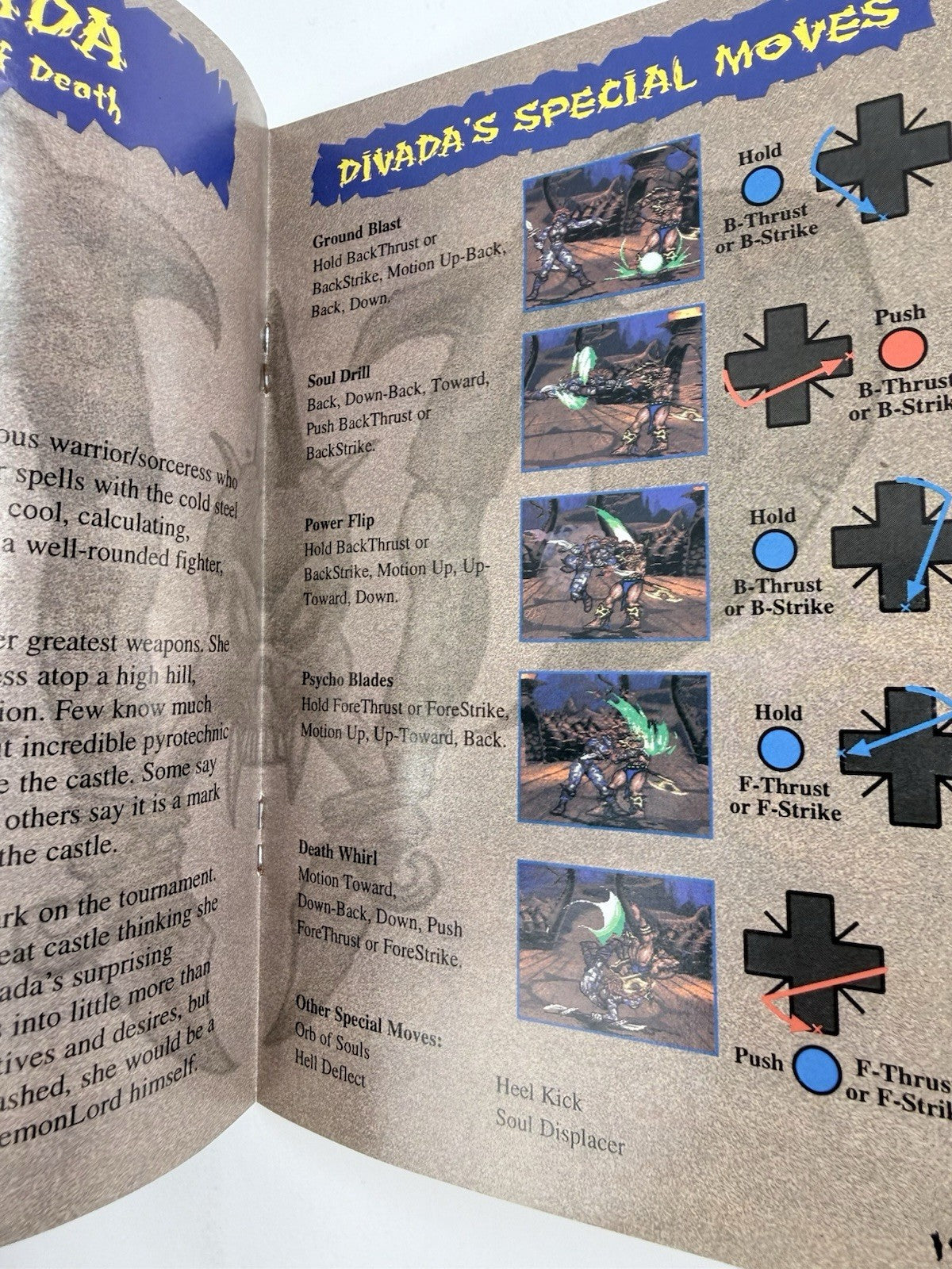 Namco 1995 Weaponlord Instruction Manual for Super Nintendo U/SNS-AWDE-USA