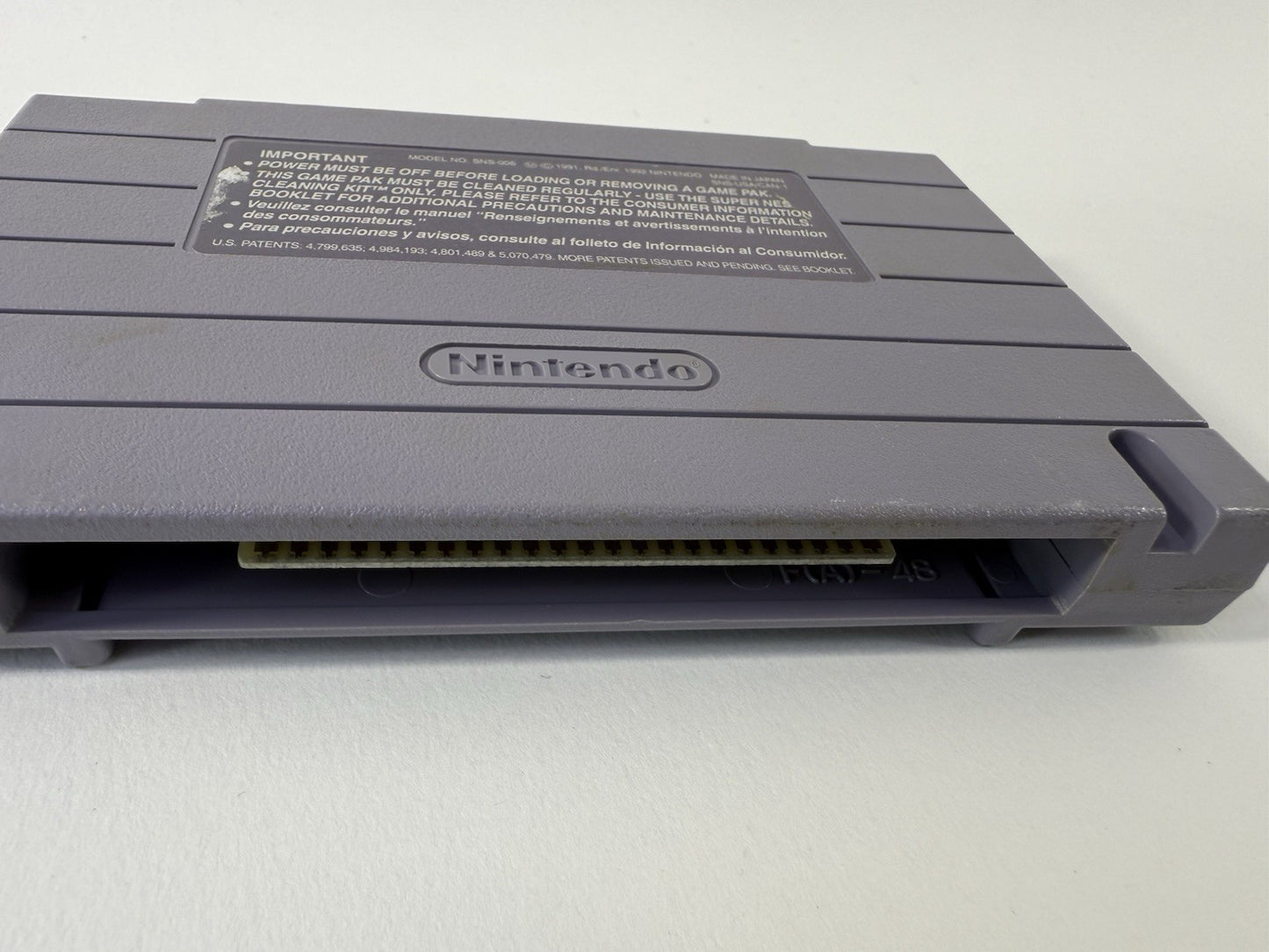 NFL Football (Super Nintendo Entertainment System, 1993) Game Cartridge - Tested