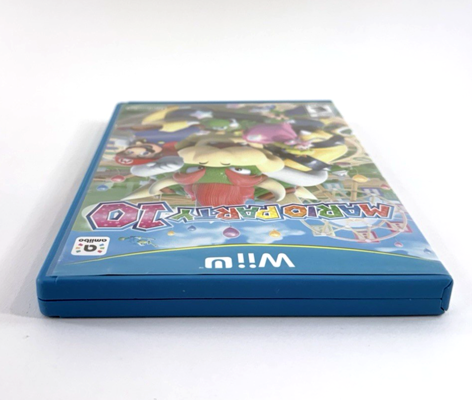 Mario Party 10 (Nintendo Wii U, 2015) Game Case Manual - Tested and Working