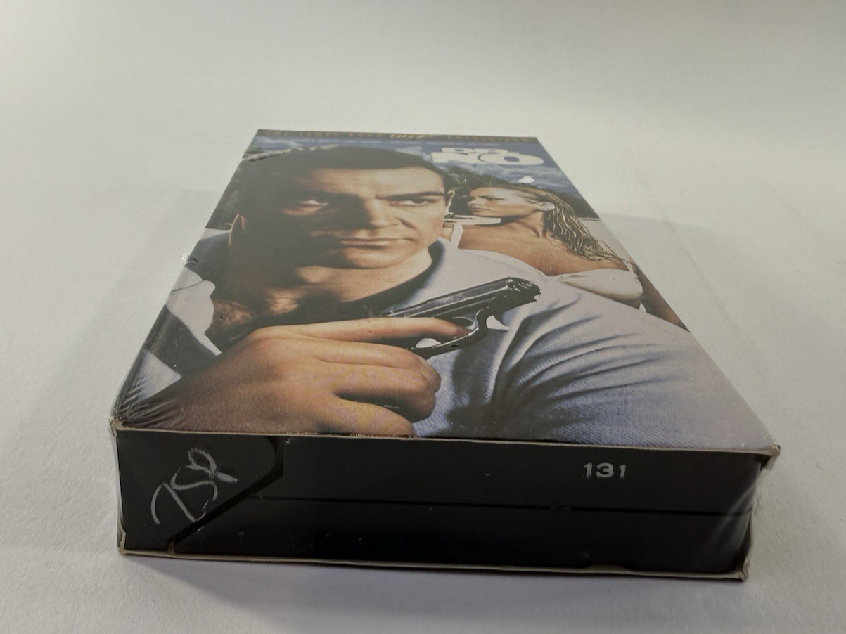 Dr. No (VHS, 1995) New, Factory, Sealed - Sean Connery 007 James Bond Film