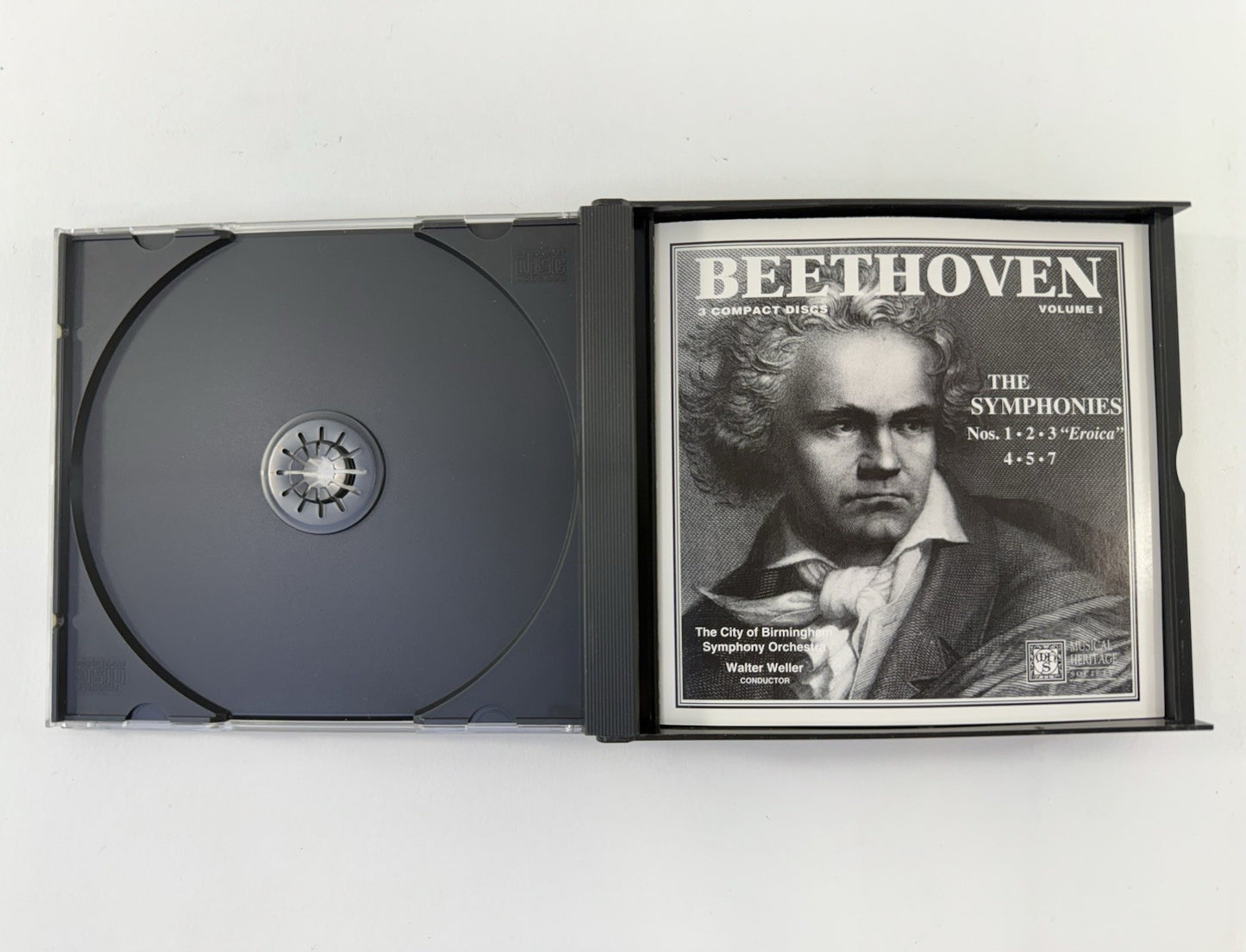 Beethoven: The Complete Symphonies Vol. 1 & 2 Musical Heritage Society Set