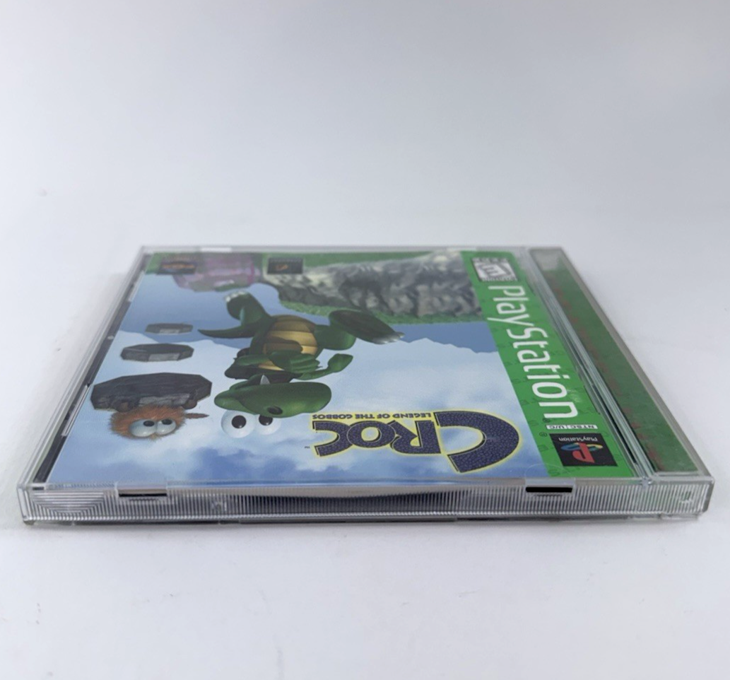 Croc: Legend of the Gobbos (PlayStation 1, 1998) Game Case Manual Registration