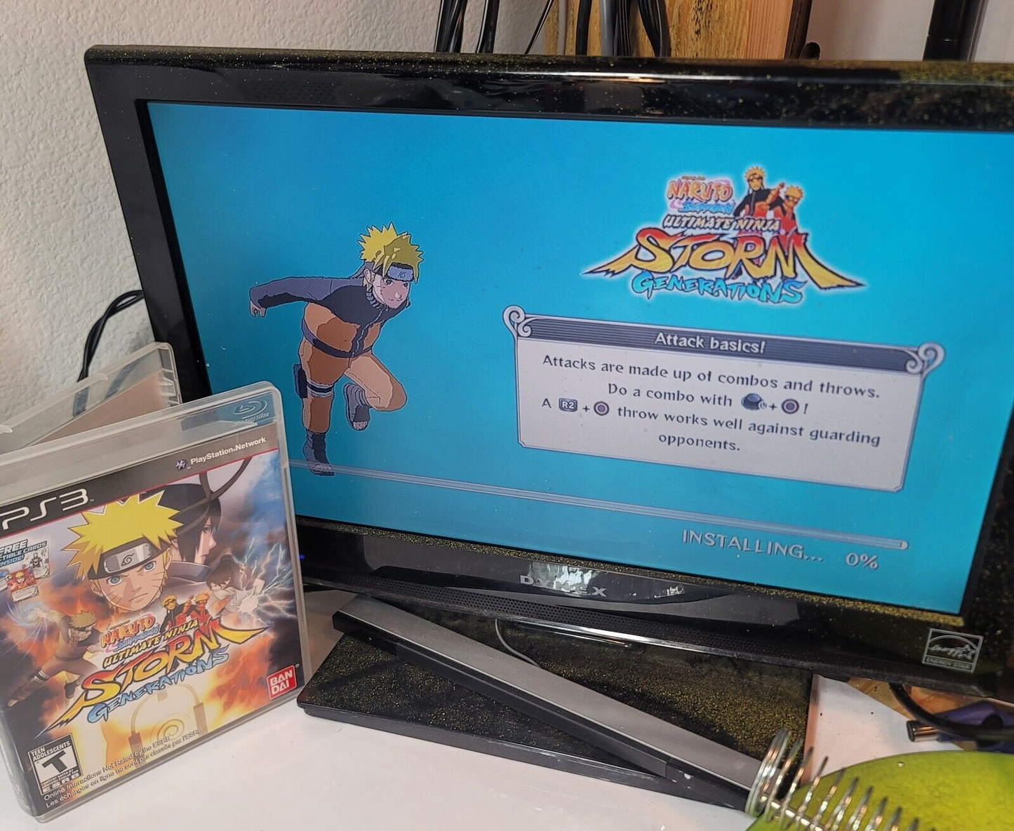Naruto Shippuden Ultimate Ninja Storm Generations (PlayStation 3, 2012) Complete