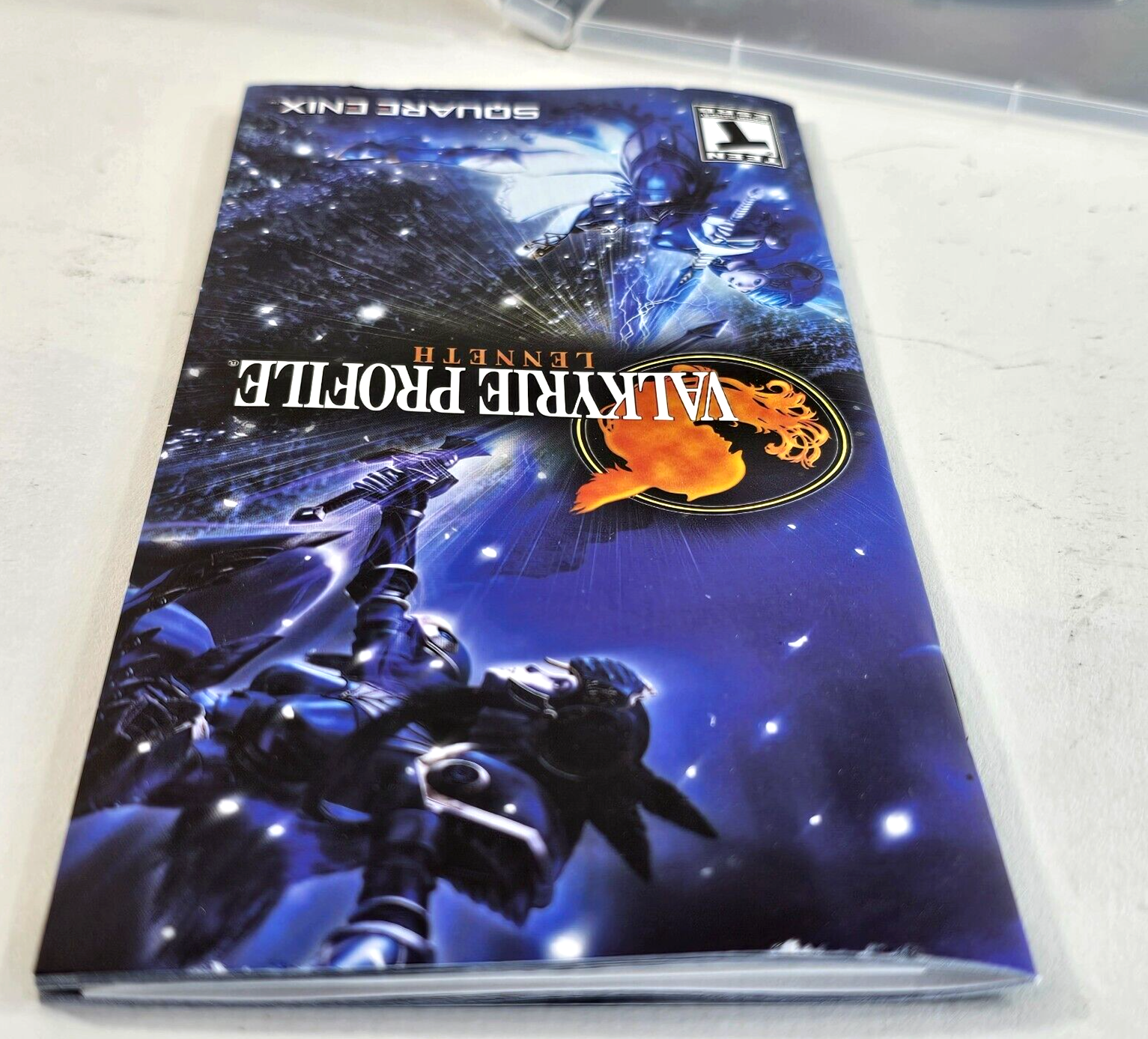 Valkyrie Profile: Lenneth (Sony PSP, 2006) Game Case Manual Registration Card