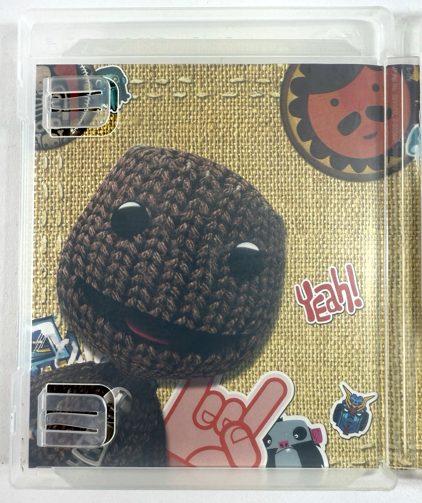 LittleBigPlanet (Sony PlayStation 3, 2008) Game Case Manual Registration Insert