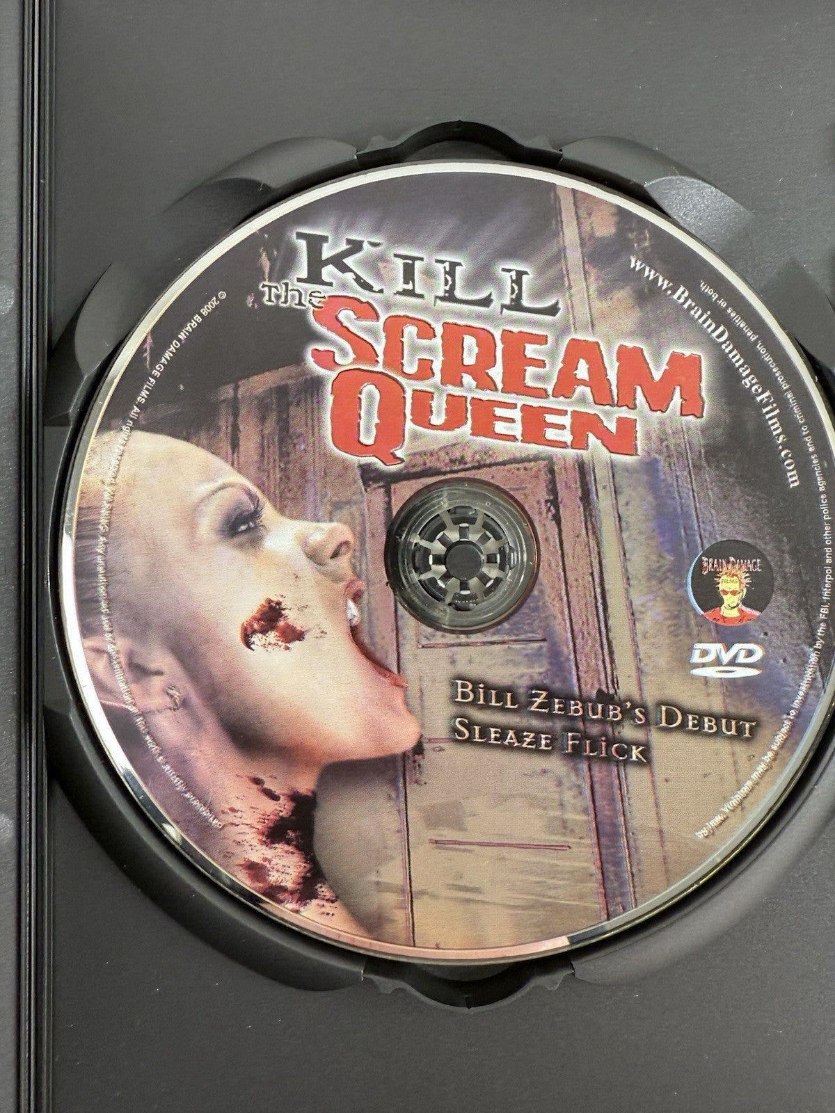 Kill The Scream Queen (DVD, 2008) Tested and Working