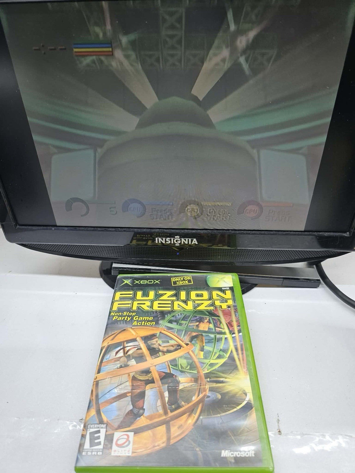 Fuzion Frenzy (Microsoft Xbox, 2001) Game Case Manual Micosoft Insert - Tested