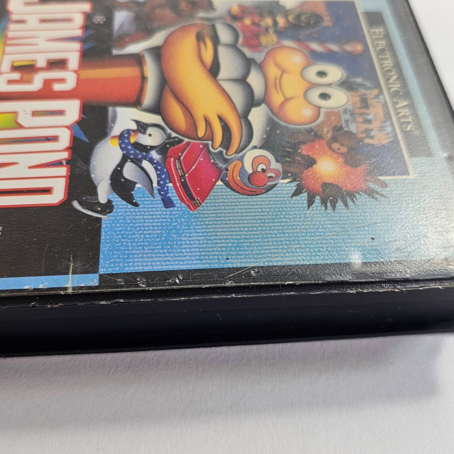 James Pond II: Codename RoboCod (Sega Genesis, 1993) Game and Case - Tested