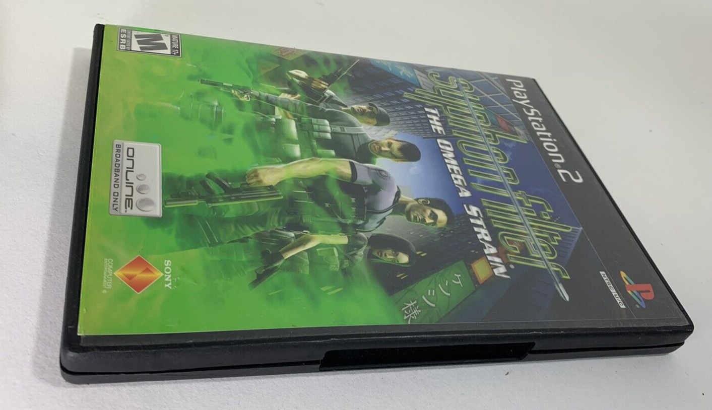 Syphon Filter: The Omega Strain (PlayStation 2, 2004) Game Case Manual Insert