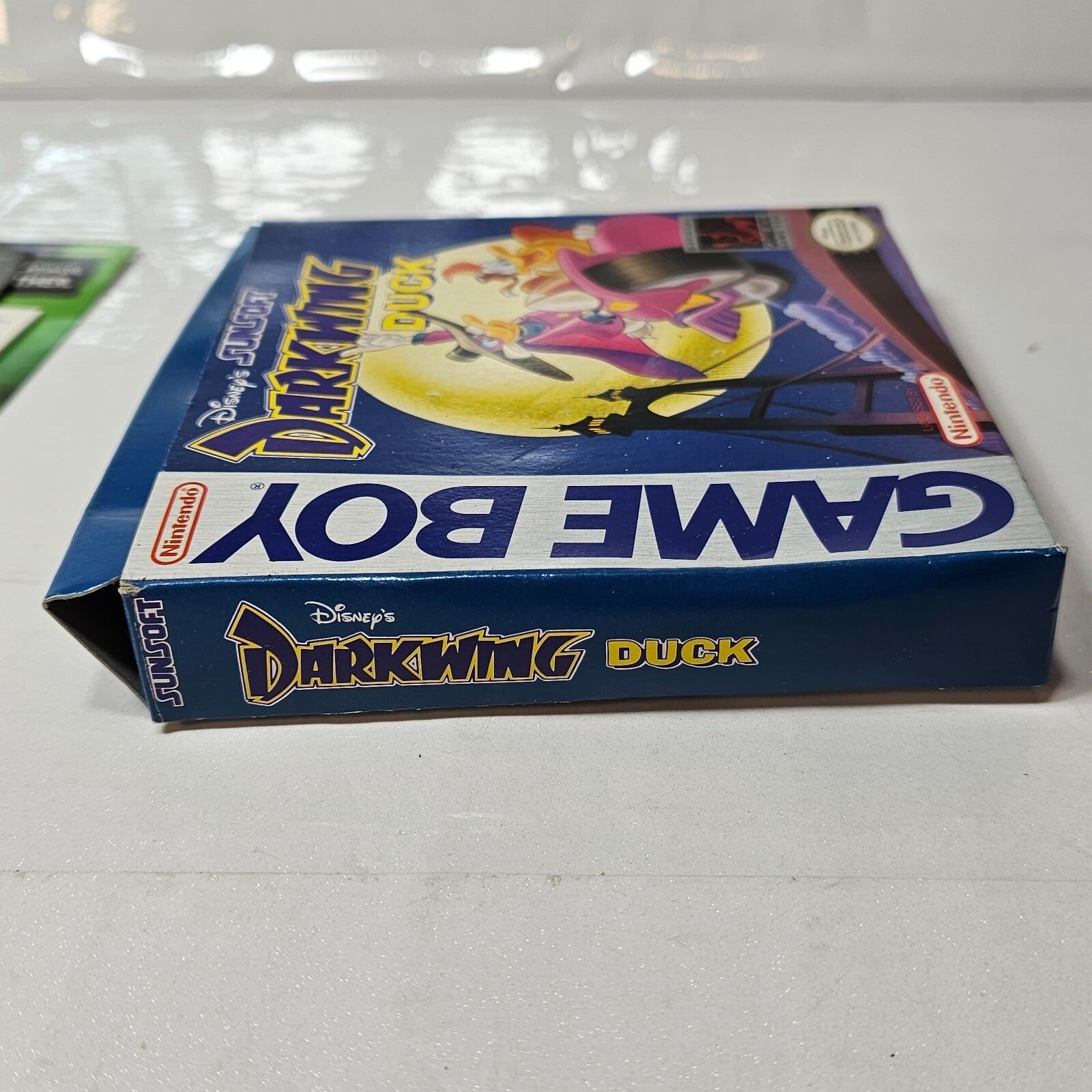 Darkwing Duck (Nintendo Gameboy, 1993) Game Box Manual Inserts CIB Complete 