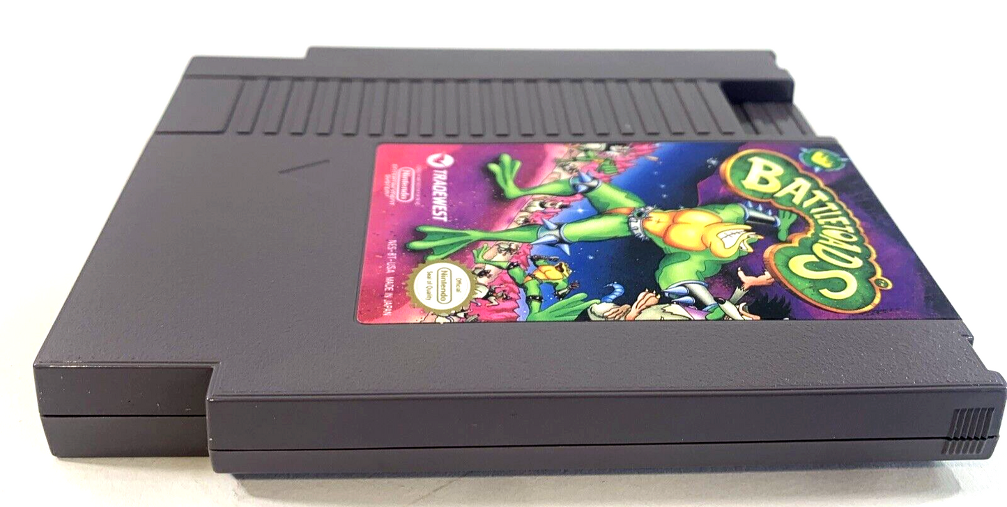 Battletoads (Nintendo NES, 1991) Game Box Manual Poster Foam -Tested and Working
