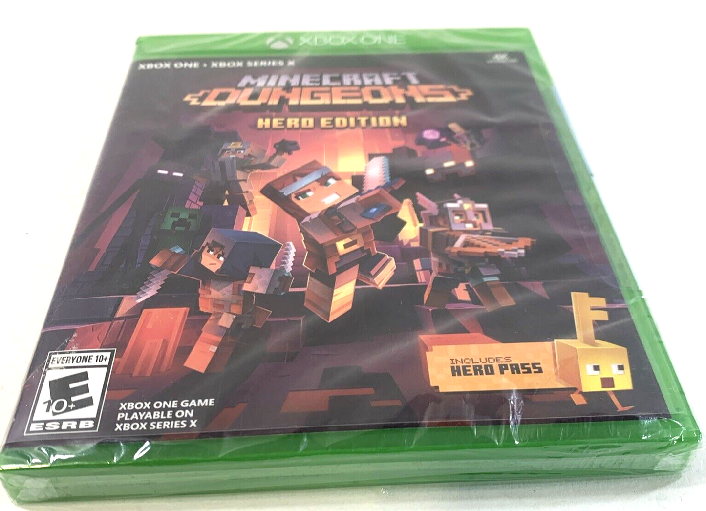 Minecraft Dungeons Hero Edition (Microsoft Xbox One, 2020) Factory Sealed/New
