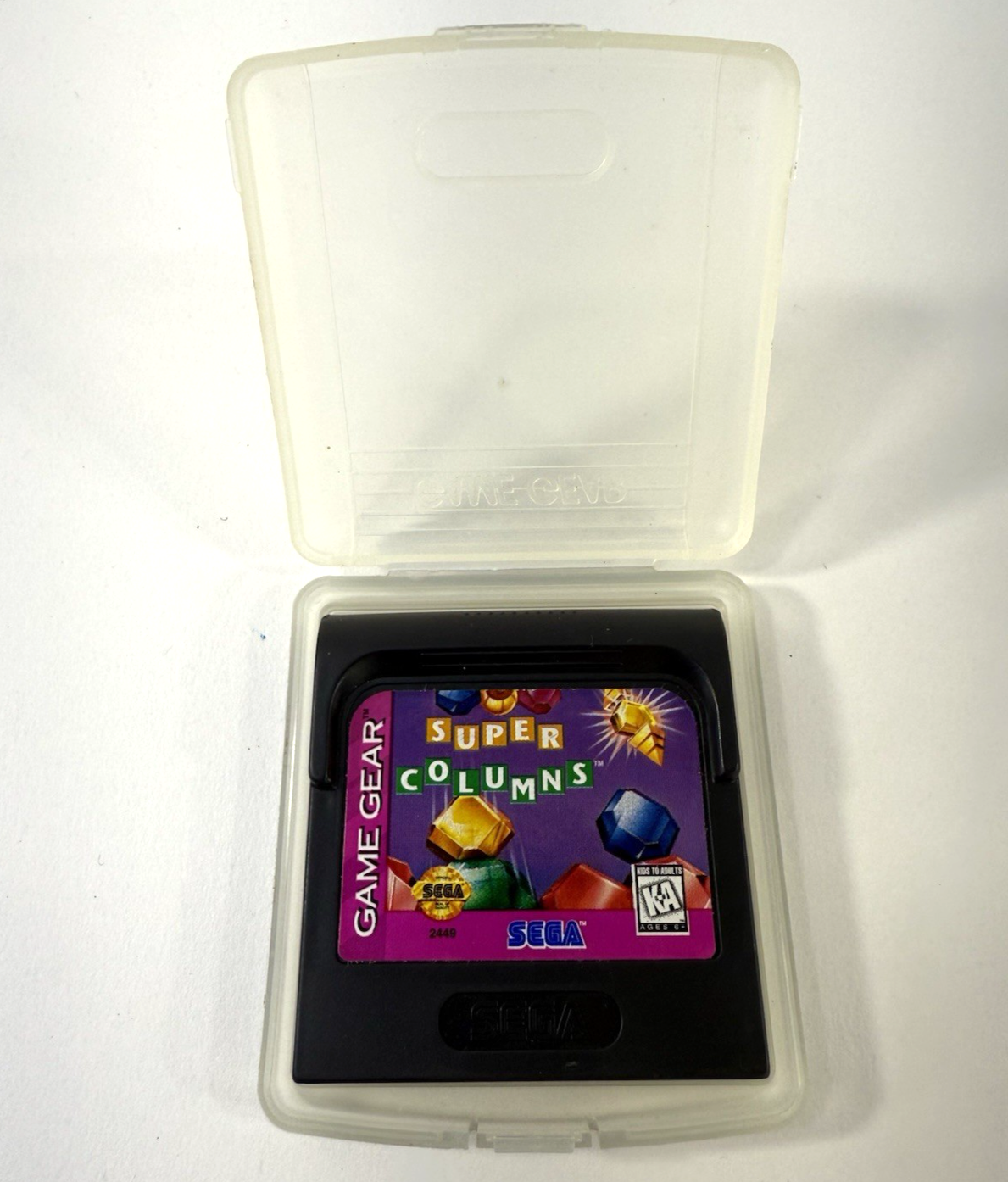 Super Columns (Sega Game Gear, 1995) Game Cartridge - Tested