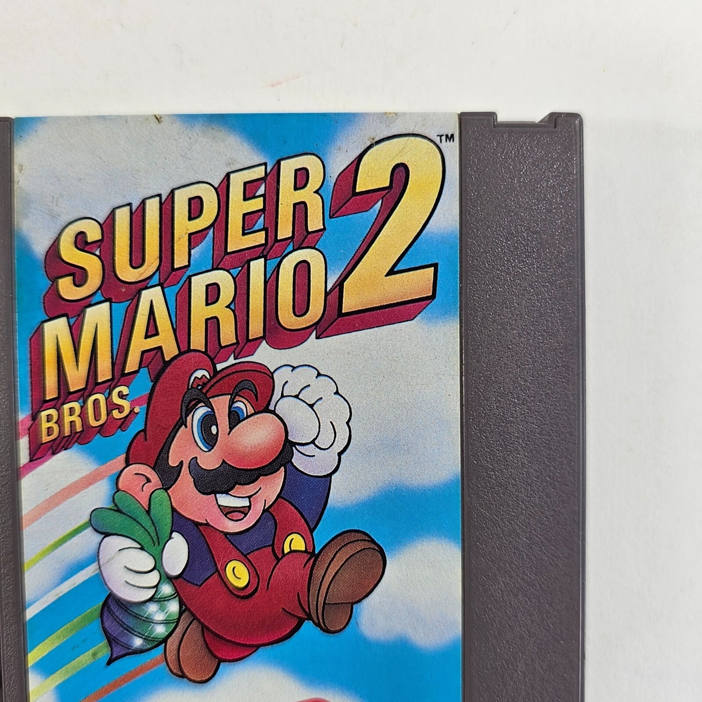 Super Mario Bros 2 (Nintendo Entertainment System, 1988) Game Cartridge - Tested