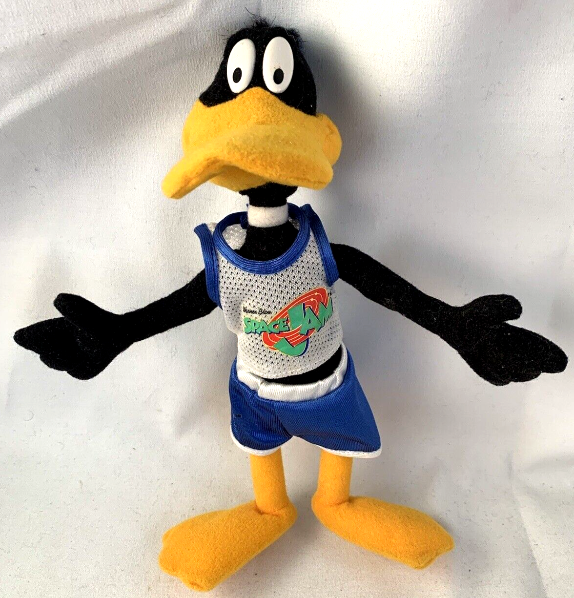 Warner Bros. 1996 McDonald's Space Jam 8.5" Daffy Duck Plush