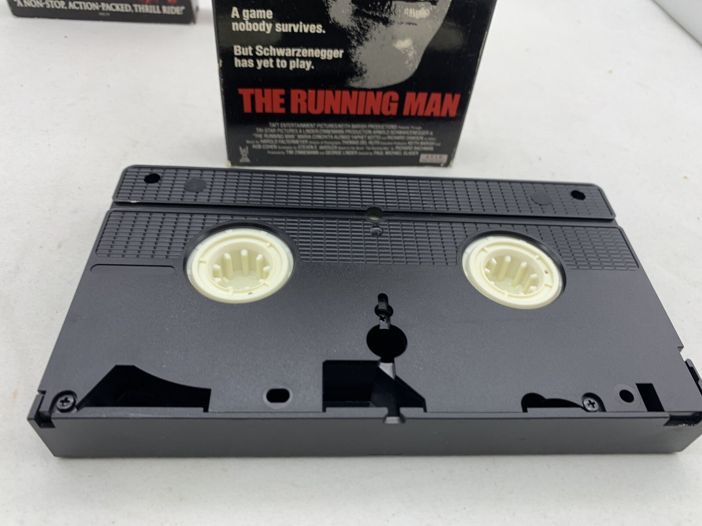 Collateral Damage (VHS Action Movies) End Of Days/The Running Man - Tested