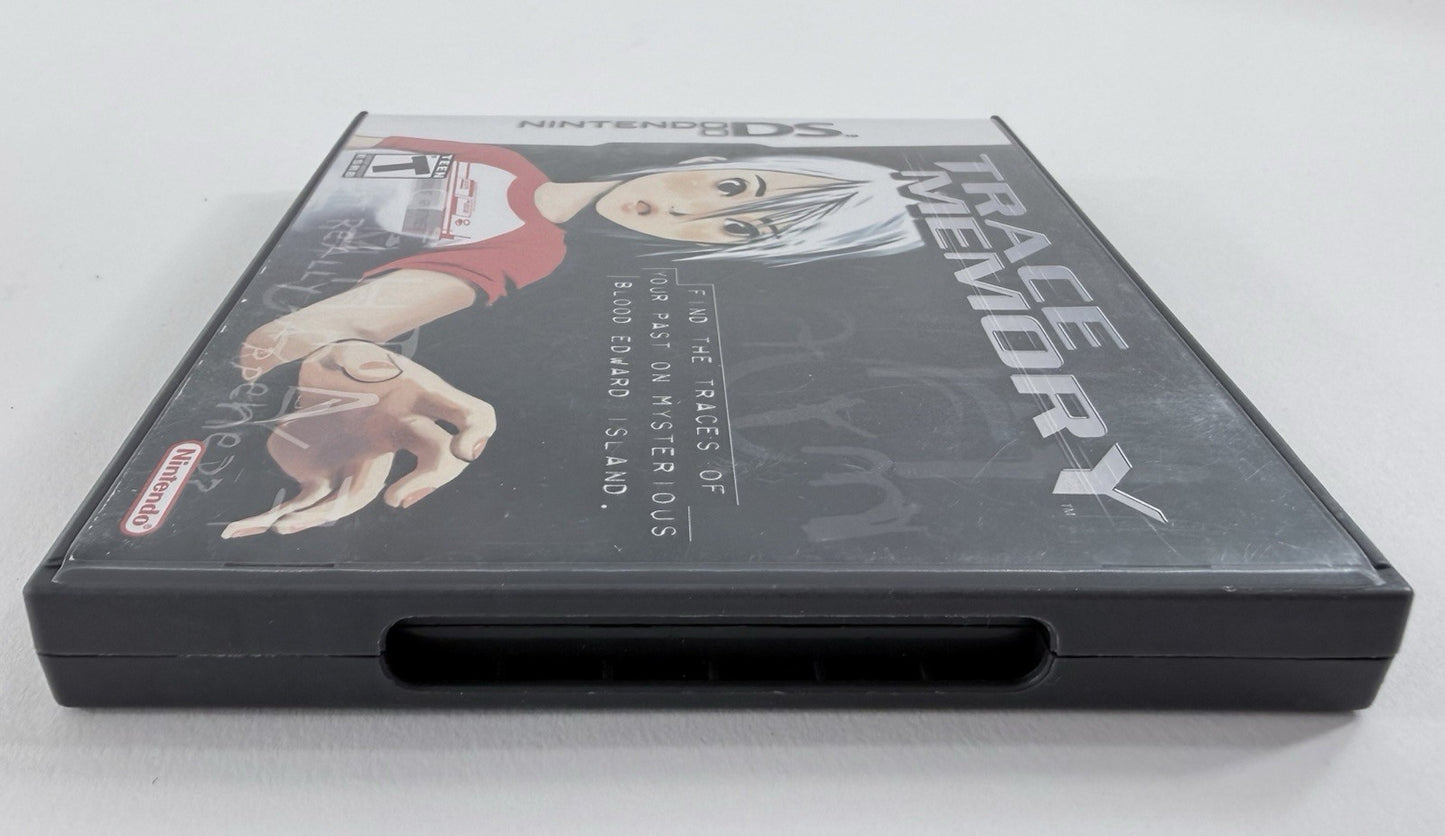 Trace Memory (Nintendo DS, 2005) Game, Case, Manual, Inserts - Tested