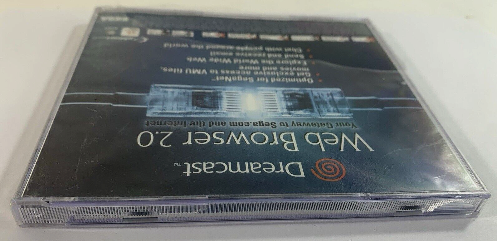 SEGA Dreamcast Web Browser 2.0 (Sega Dreamcast, 2000) -Damaged Plastic, New