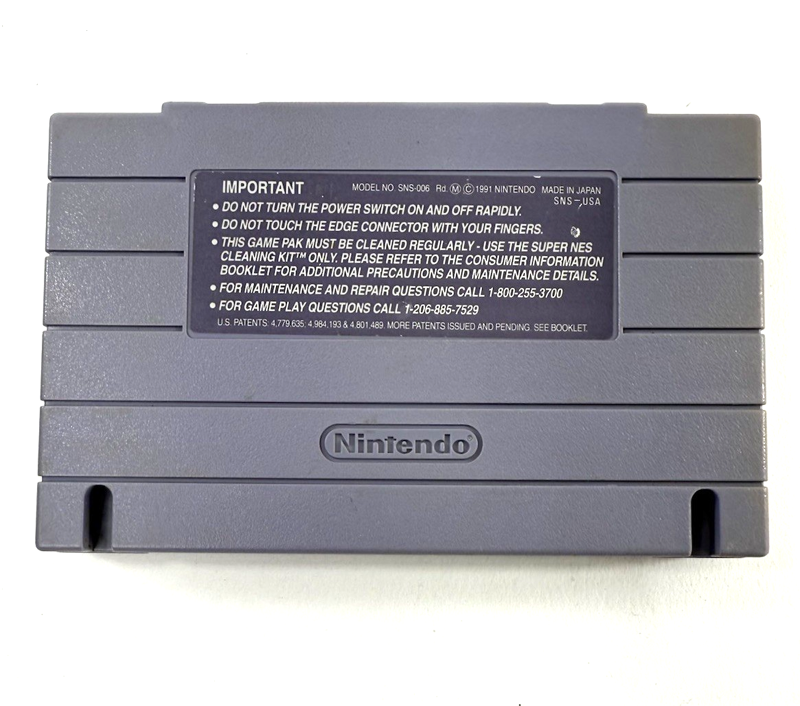 John Madden Football (Super Nintendo, 1991) Game Cartridge - Tested and Working