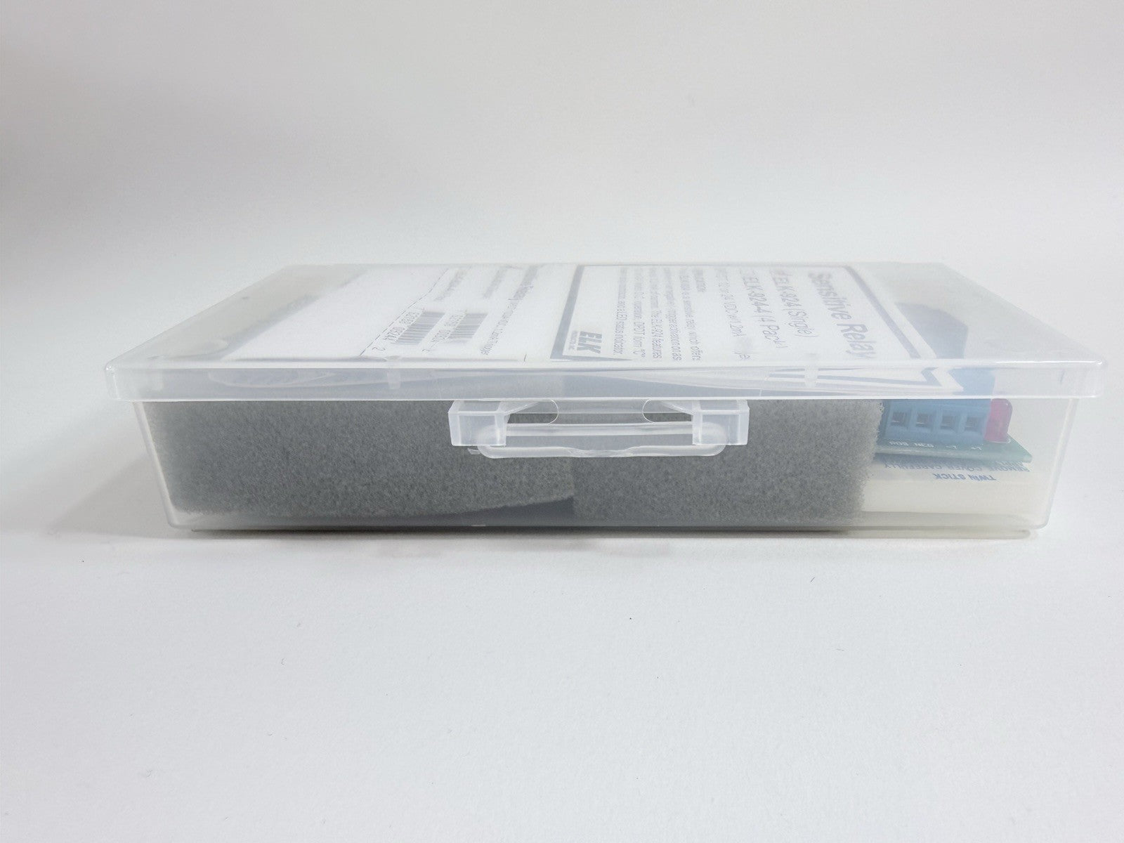ELK-924 Sensitive Relay Module DPDT 12/24 VDC w/ 1.2 mA Trigger  - Open Box