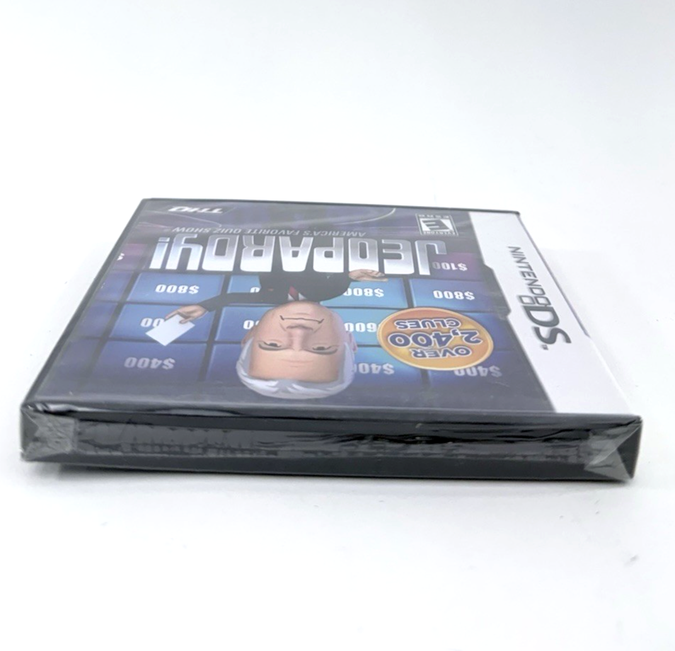 Jeopardy (Nintendo DS, 2010) New, Factory Sealed Alex Trebek Quiz Game